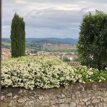 Maison De Charme Avec Vue Sur La Cite Medievale. Ferienhaus